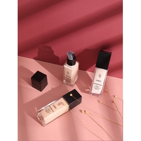 Kem nền che khuyết điểm lâu trôi BB Cream Lameila chống thấm nước, Kem nền nội địa Trung siêu mịn lớp nền tự nhiên