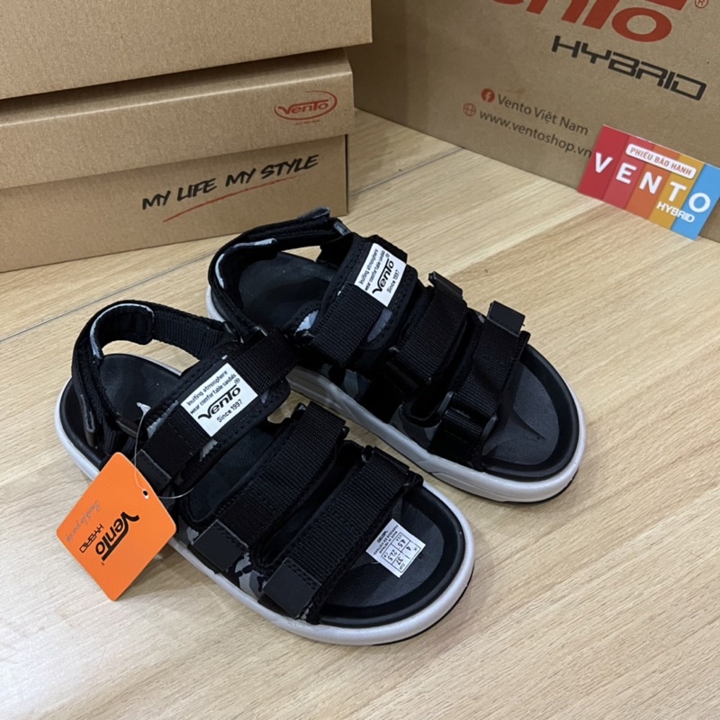 Sandal Vento chính hãng NV1001 Black Grey Camo