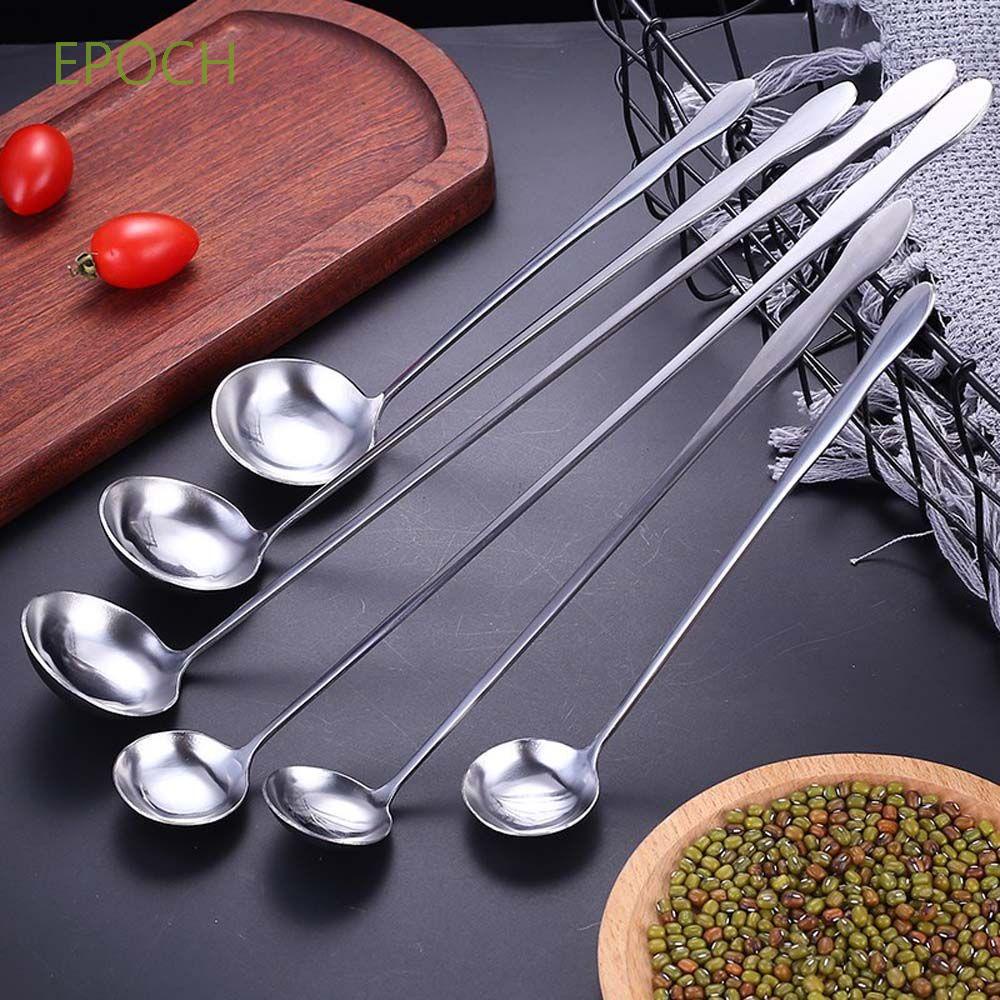 EPOCH Muỗng khuấy cà phê bằng thép không gỉ cán dài