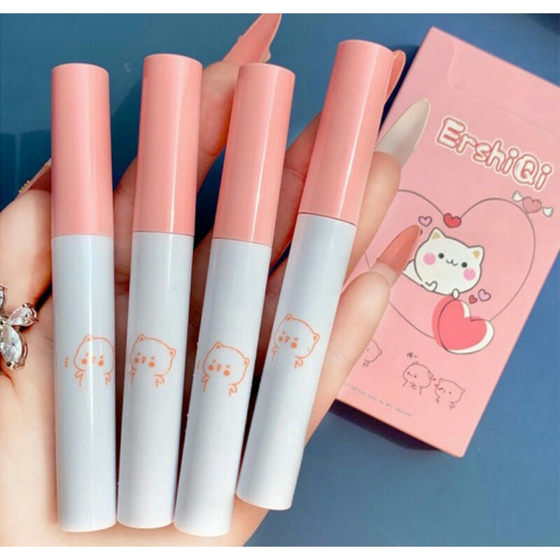 Set 4 Son Kem Lì ErShiQi Mèo