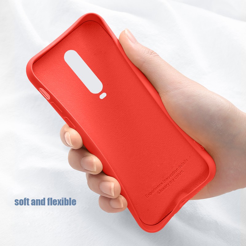 Ốp Điện Thoại Silicone Màu Trơn Chống Rơi Vỡ Cho Xiaomi Redmi K40 Pro / K30 5G / K30 Pro / Poco F3