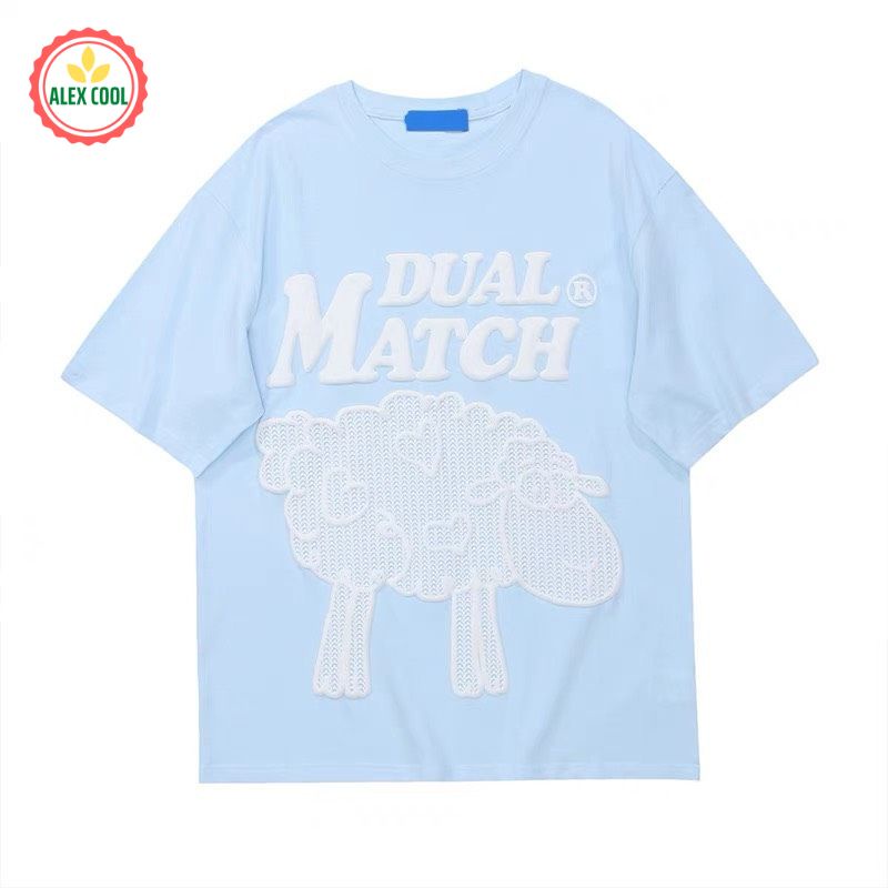 Áo thun nam nữ áo phông nam tay lỡ cổ tròn chất cotton co giãn 4 chiều hình SP-11 ALEX - COOL