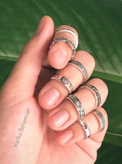 💍 Set nhẫn chân Boho 8 chiếc 💍