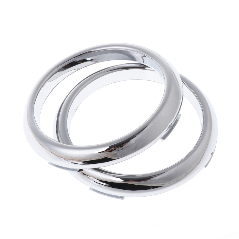 1 Cặp Vỏ Bọc Đèn Sương Mù Bằng ABS Chrome Cho Xe Hơi