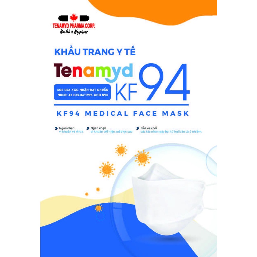 Khẩu Trang Cao Cấp Tenamyd KF94