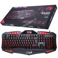 Bàn Phím Chuyên Game Cao Cấp Marvo K650 Có Đèn LED