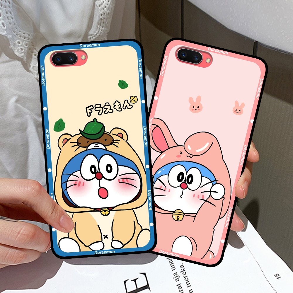 Ốp Oppo A3s / A1k in hình cặp đôi doremon, hổ, khủng long dễ thương