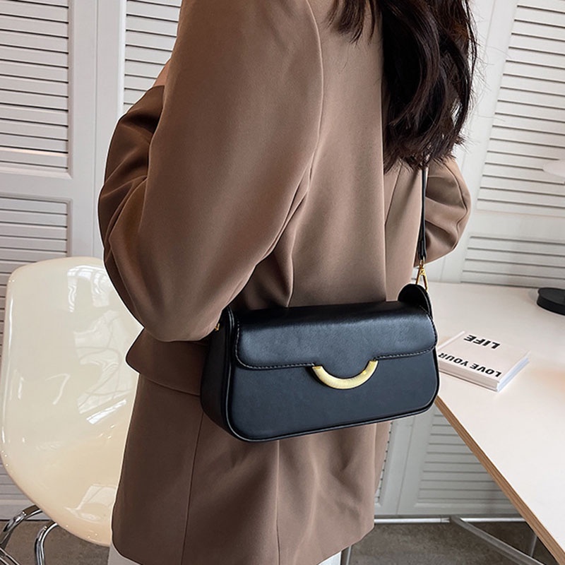 Túi đeo dưới cánh tay IELGY hình vuông cỡ nhỏ thời trang cao cấp cho nữ