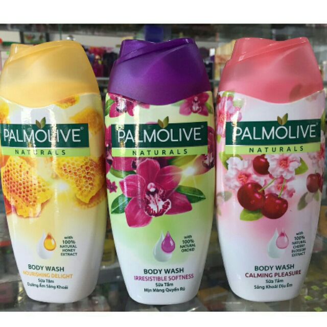 Sữa tắm Palmolive 200ml (có đủ 3 màu cho khách yêu lựa chọn)