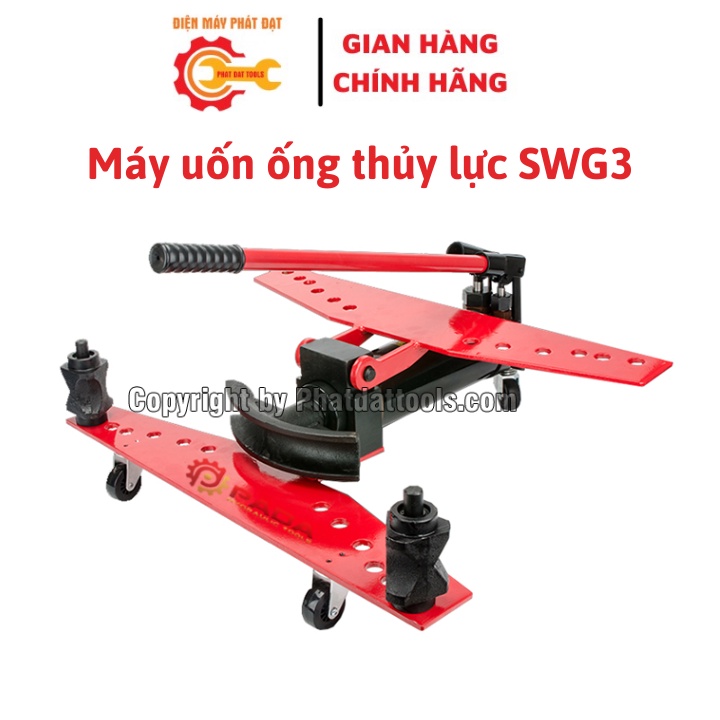 Máy uốn ống thủy lực SWG3 chuyên uốn các loại ống sắt, thép, inox
