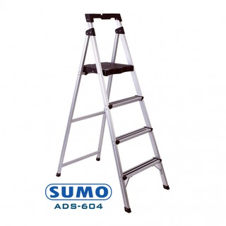 Thang nhôm ghế 4 bậc xếp gọn chính hãng sumo ads-604