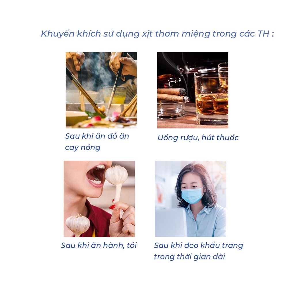 Xịt thơm miệng diệt khuẩn Miziyan 20ml Chính Hãng, Sịt thơm miệng Miziyan - Sarah Beaute MP44
