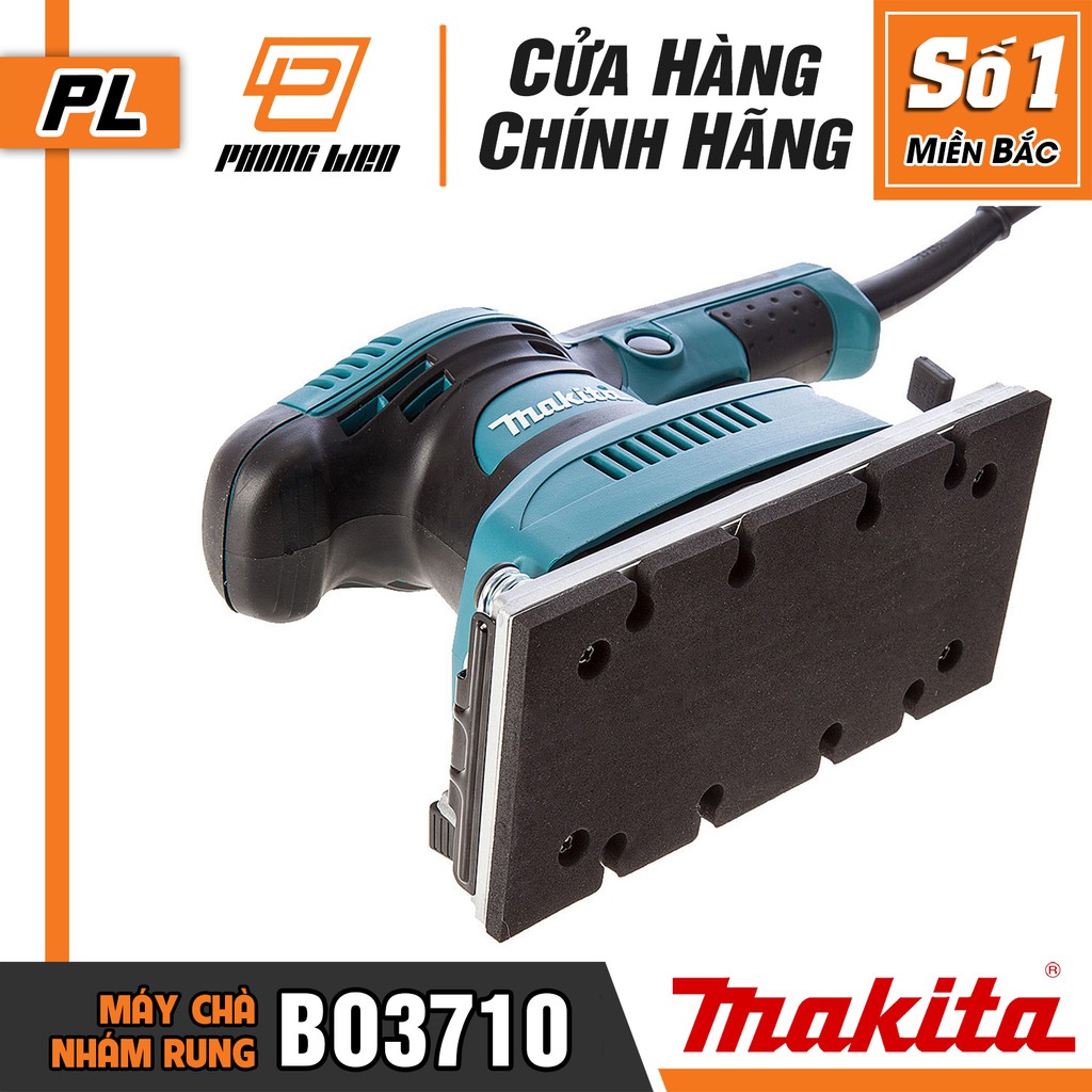 Máy Chà Nhám Rung Chữ Nhật Makita BO3710  - Hàng Chính Hãng