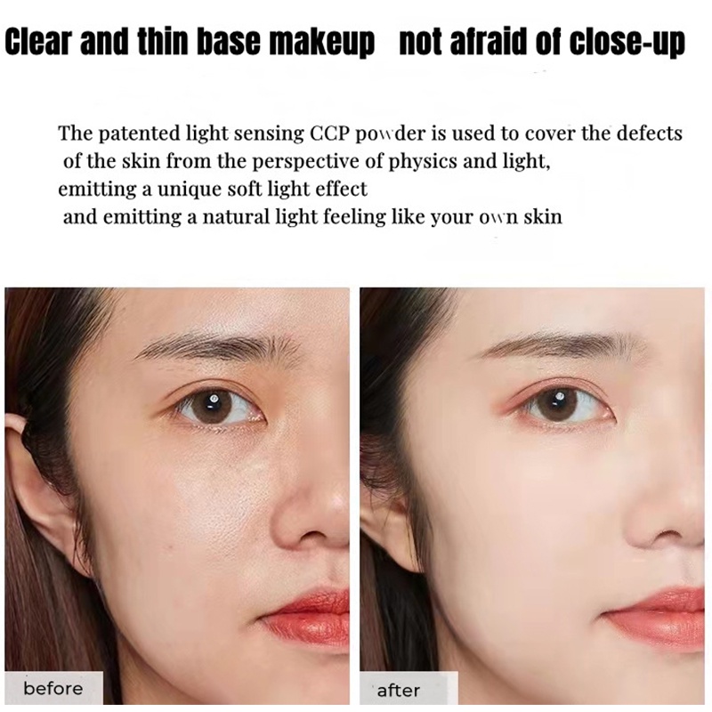 Kem nền che khuyết điểm BABREA dạng lỏng màu lì lâu trôi 30ml