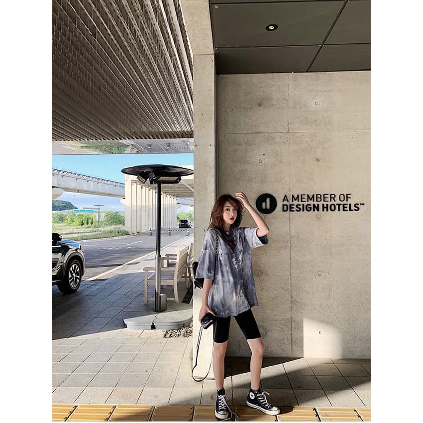 Áo Nữ - Áo thun loang DONT GIVE HOT LE19 | BigBuy360 - bigbuy360.vn