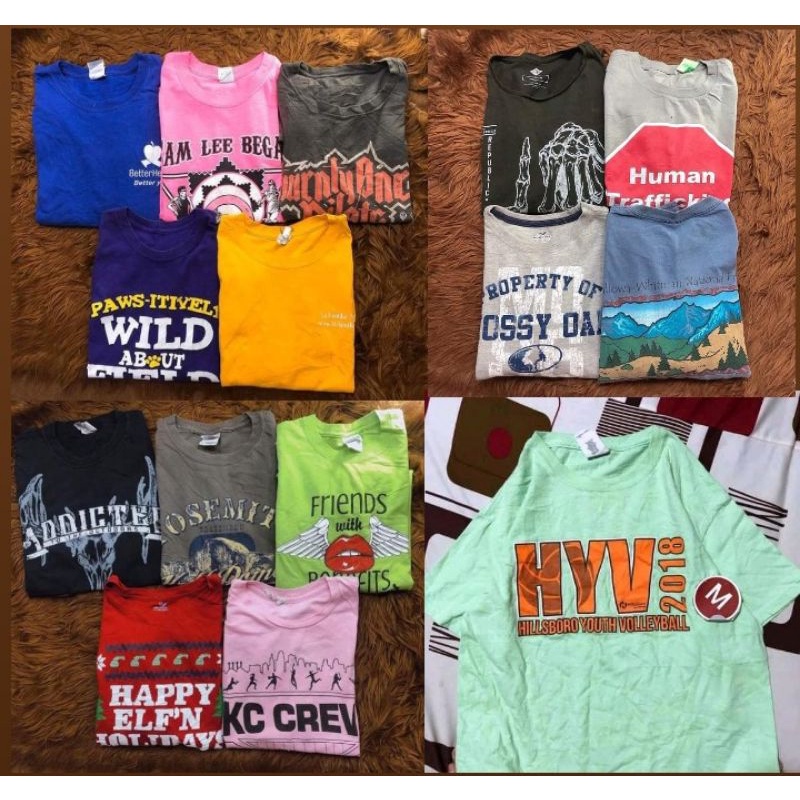 Áo thun 2hand size S-M-L-XL