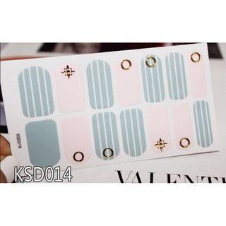 Decal dán móng tay họa tiết xinh xắn
