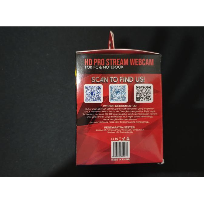 Webcam Cyborg Cw-88 Full Hd 1080p | BigBuy360 - bigbuy360.vn