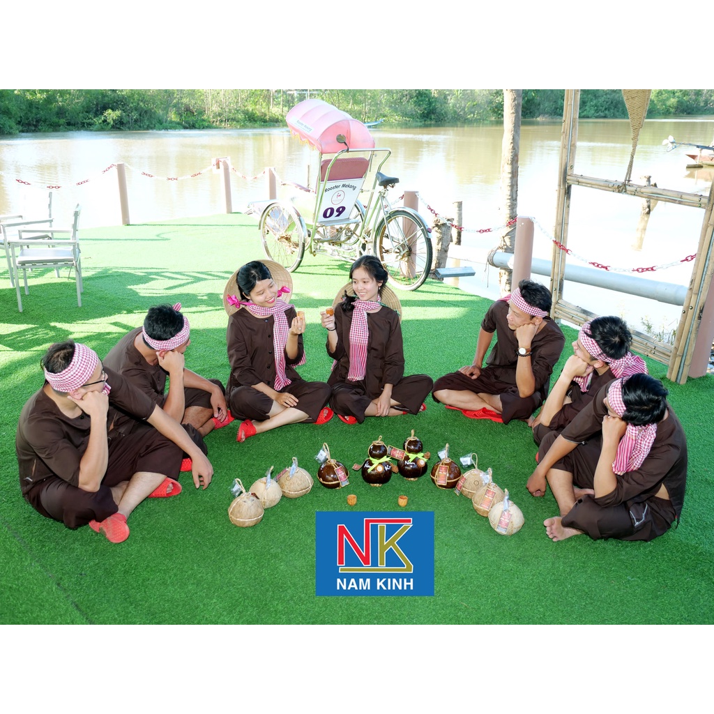 Bình Dừa Bến Tre Nam Kinh mẫu bán chạy nhất- Chính hiệu- Trên 15 năm danh tiếng- Danh tửu