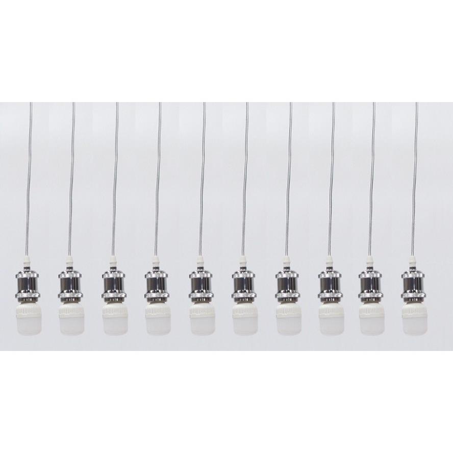 Bộ 10 dây đèn thả cổ điển bóng đèn led búp trụ trang trí 5w