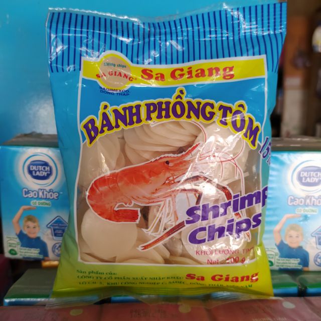 BÁNH PHỒNG TÔM.SA GIANG GÓI 100 GAM