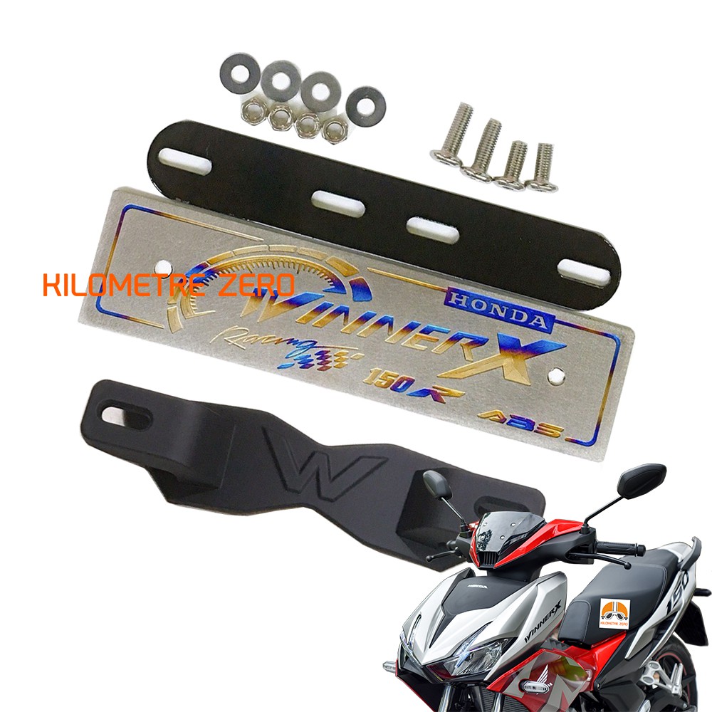 Combo Trọn Bộ Pas & Bảng Tên Trước Honda WINNER X | Mã VT148