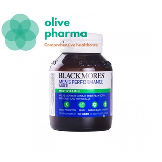 Viên Blackmores Men's Performance Multi - 50 viên -Viên Uống Hỗ Trợ Sức Khỏe Nam Giới Vitamin Tổng Hợp