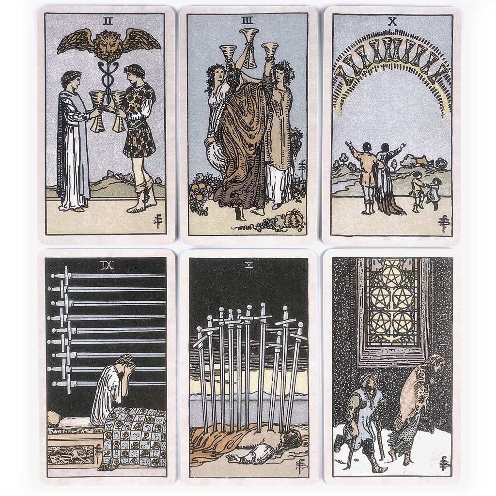 Bô bài RWS Tarot Deck T10