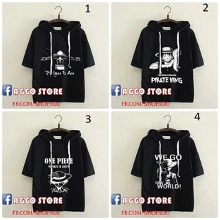 Rẻ vô địch- áo hoodie tay lửng cho fan one piece