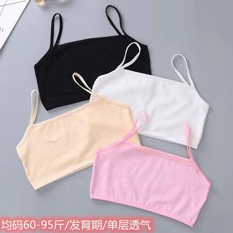 Áo Lót Cotton Phong Cách Hàn Quốc Dành Cho Bé Gái 8-17 Tuổi