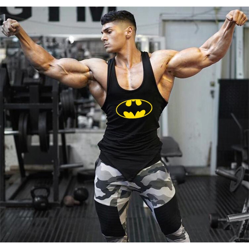 Brand Clothing Bodybuilding Gym Shirt Men Workout Fashion Tank Top Men Musculation Fitness Stringer Singlets Sleeveless Vest