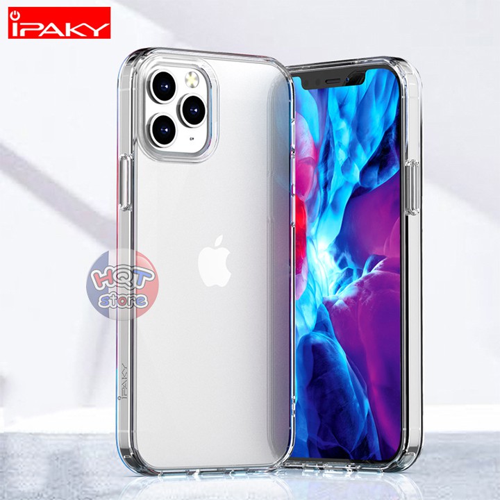 Ốp lưng trong suốt IPaky Nature cho Iphone 12 Pro Max / 12 Pro / 12 / 12 Mini