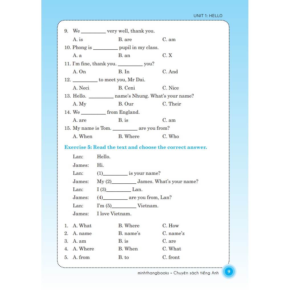 Sách - The Langmaster - Bài Tập Trắc Nghiệm Tiếng Anh Lớp 3 Tập 1 (Có Đáp Án)