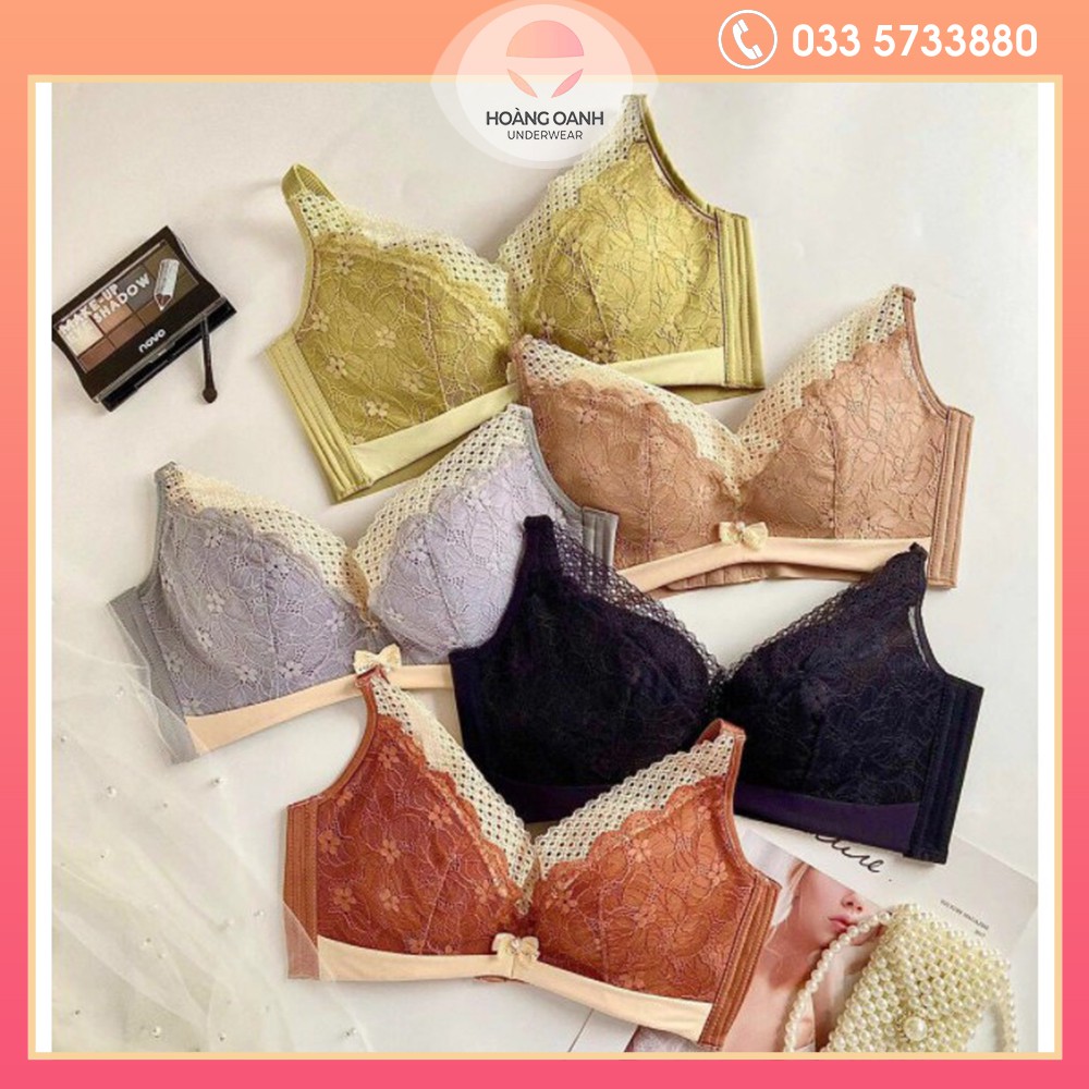 Set đồ lót Hoàng Oanh Underwear, bộ nội y cao cấp không gọng mã 6601 | BigBuy360 - bigbuy360.vn