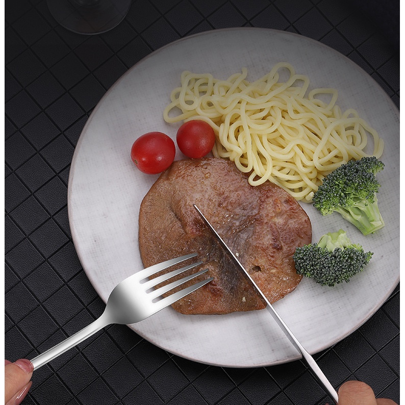 ̣̣ Dao Bít tết- Dao Inox Dùng Ăn Đồ Nướng, Món Tây Sang trọng