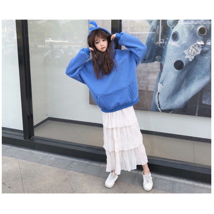 (Xả kho) Áo hoodie nữ cute dày rộng phong cách Hàn Quốc (Ảnh thật) | BigBuy360 - bigbuy360.vn