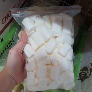 300gam Kẹo marshmallow màu trắng làm kẹo nougat, bánh quy hành...