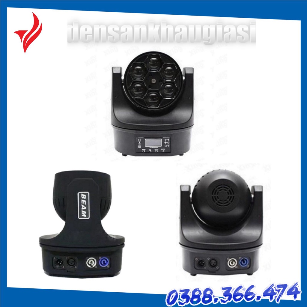 Đèn Moving Head 6 Mắt Laser Đèn Karaoke Đèn Sân Khấu Giá Sỉ