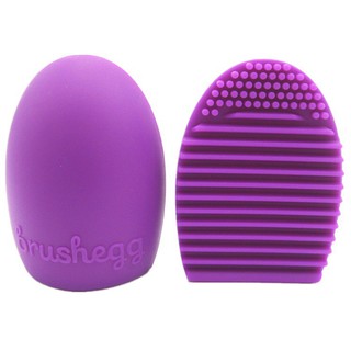 Trứng silicon vệ sinh cọ trang điểm