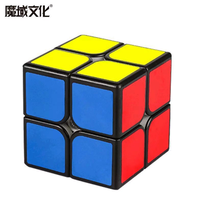 Rubik 2x2 - Rubik 2x2x2 Sticker Cao Cấp Xoay Trơn, Cực Mượt, Bẻ Góc Tốt