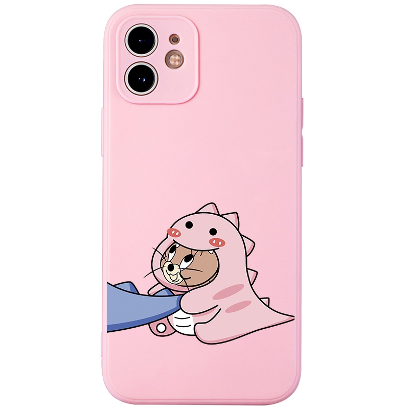 Ốp lưng GUMAN cặp đôi dễ thương đẹp chống sốc cho iPhone 14 13 12 11 Pro Max SE 2020 X XR XS ip 8 7 6S 6 Plus kute XYB141