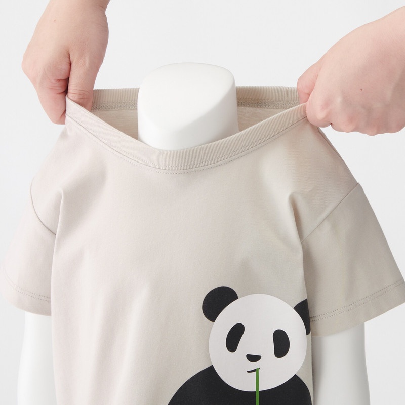 Muji Áo Thun In Họa Tiết Vải Jersey - Em Bé