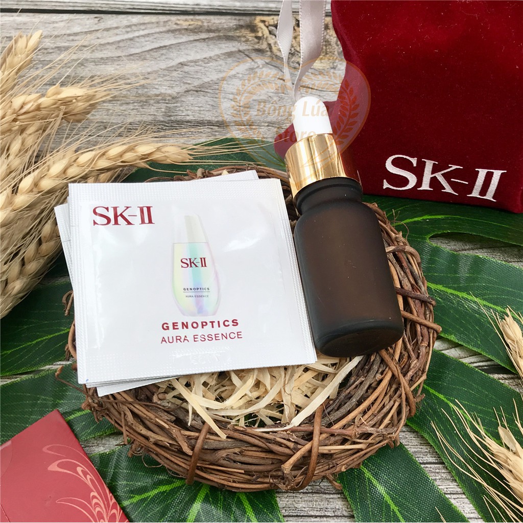 Tinh Chất Dưỡng Trắng Đều Màu Da SK-ii / SKii / SK2 Genoptics Aura Essence 7ml (0.7ml x 10 gói)