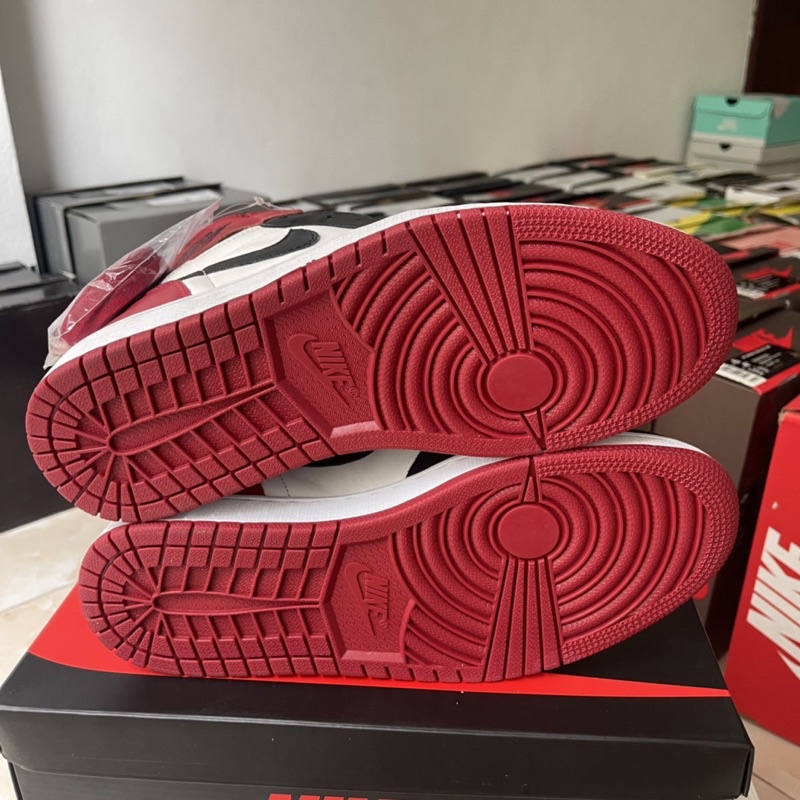 giày Air Jordan 1 High black toe | JD 1 Bản cao cấp