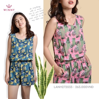 [WINNY - 272033] Bộ Jumpsuit Lanh