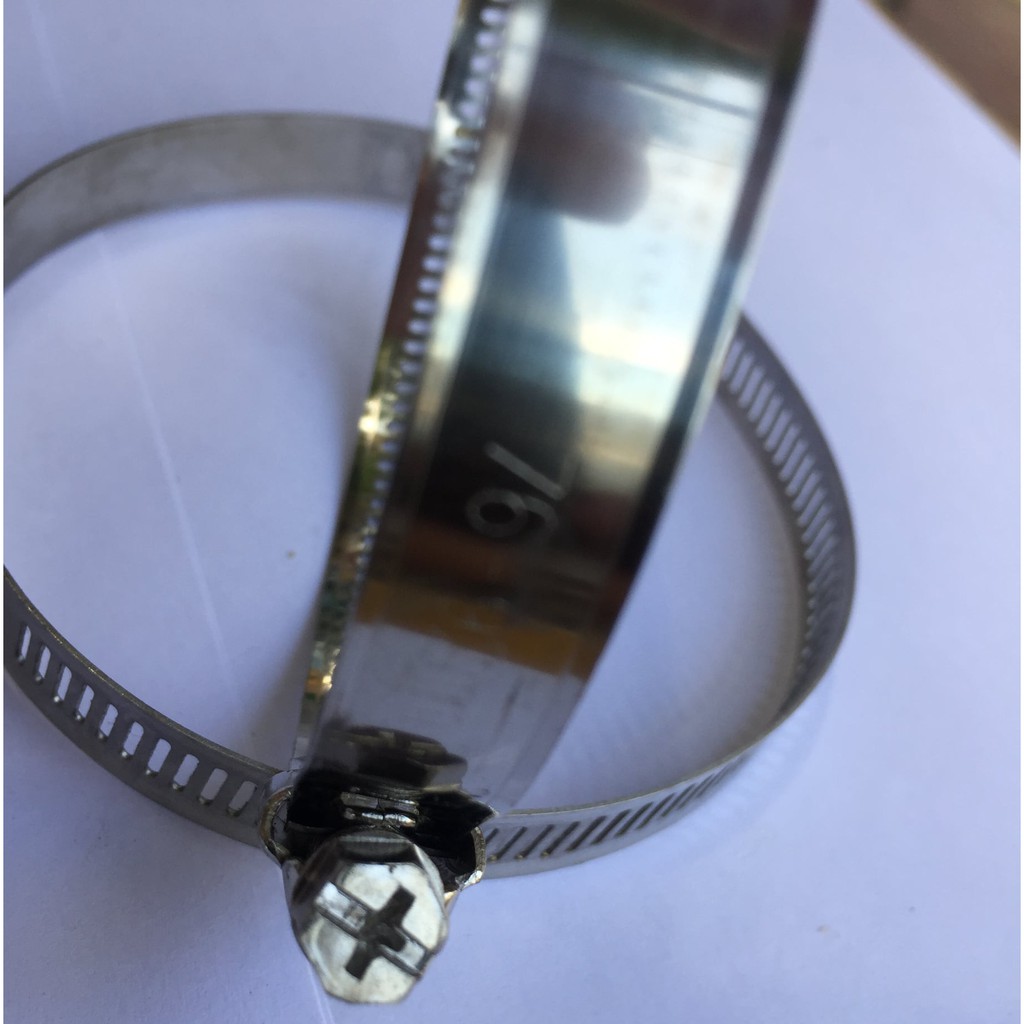 Combo 2 đai xiết inox (76mm- 92mm) cổ dê- vòng đai xiết inox dùng xiết ống 76mm- 92mm