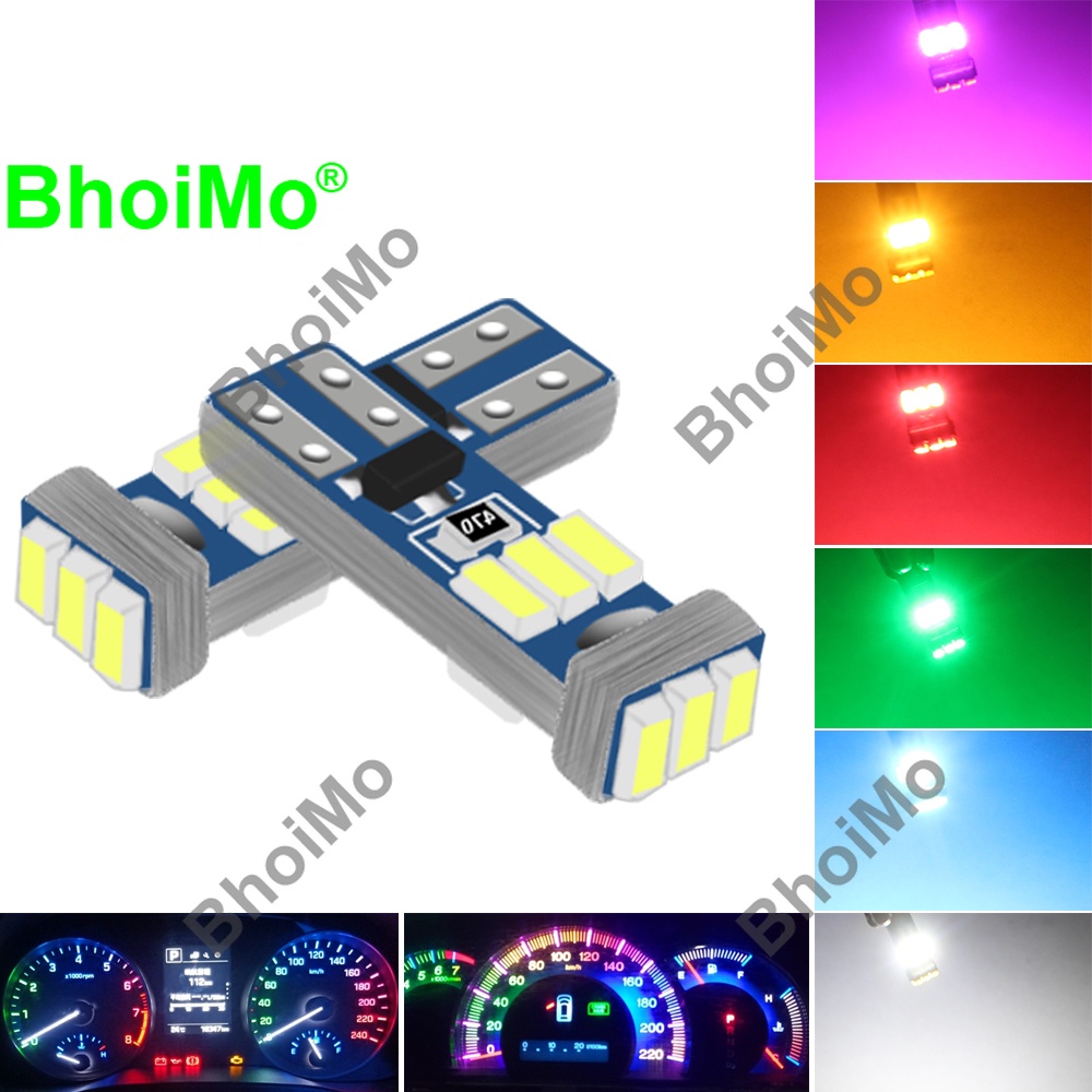 Đèn LED trang trí bảng điều khiển xe hơi 2021 T5 W3W 3014 17 73 74 27 21 6000k T5 Dc chất lượng cao