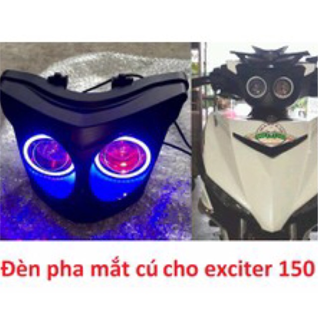 Đèn pha mắt mèo cho ex 150