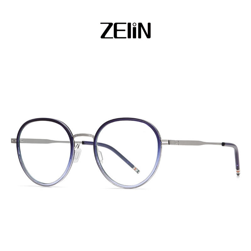 Kính mắt ZELIN TJ819 gọng tròn siêu nhẹ thời trang