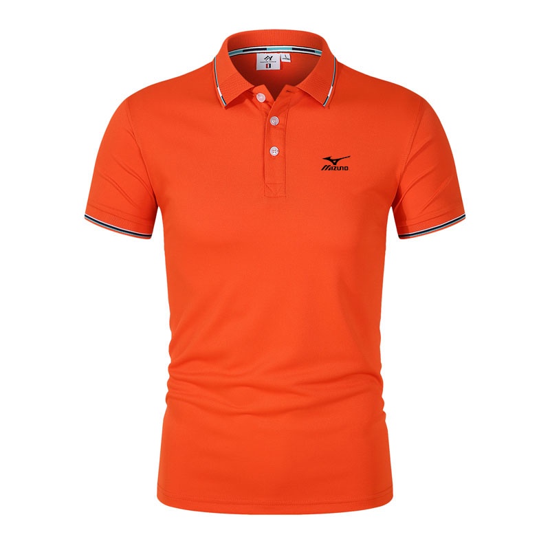 Áo Thun Polo Mùa Hè Mẫu Mới Mizuno Có Cổ Size S-4XL Cho Nam